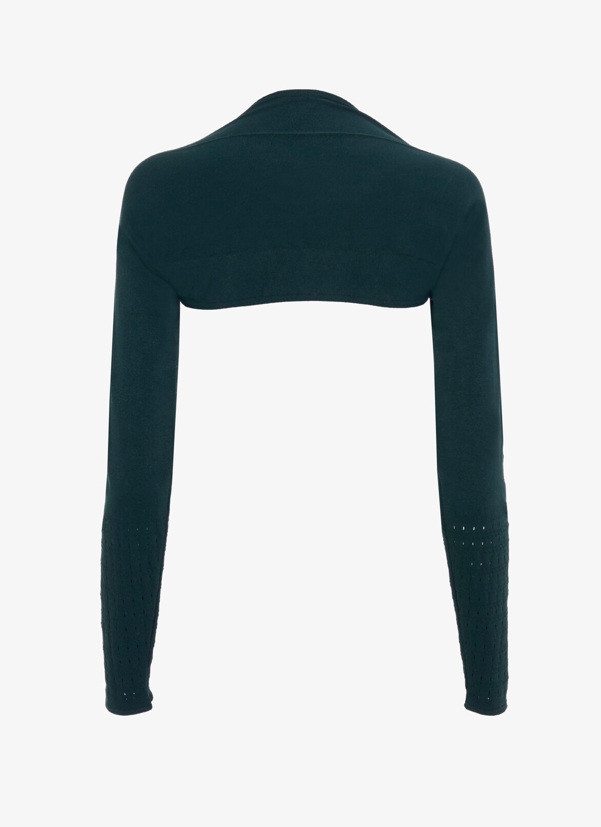 SEAMLESS SWIMMING BOLERO ALAÏA DARK GREEN SEAMLESS SWIMMING BOLERO